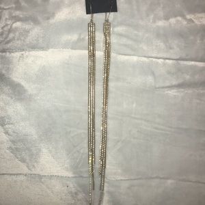 Bebe long earrings